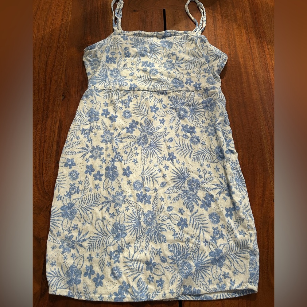 Wild Fable Blue and White Floral Dress